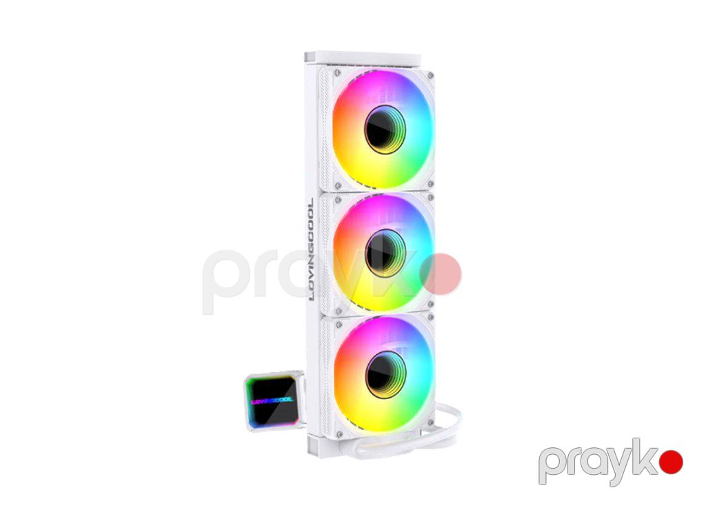 Argb CPU kuler "LovingCool LC-W360-K 360 (White)" — Kompüterlər və noutbuklar, Bakı (2)