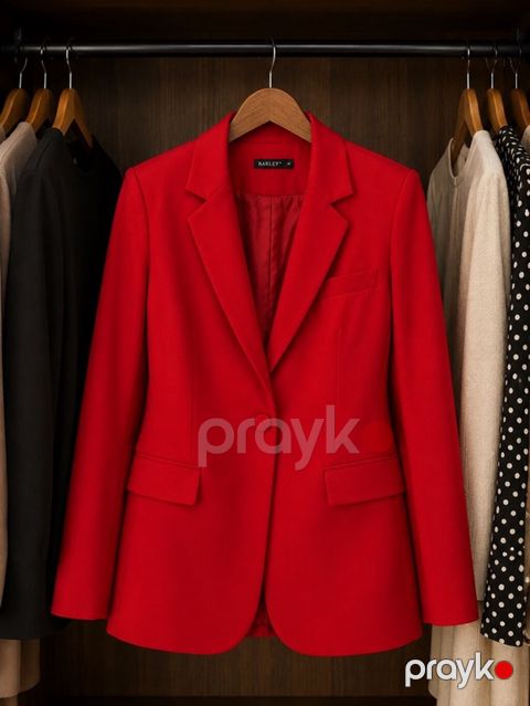 Qadın Blazer Ceketlər – Canlı Rənglərdə Klassik Kəsim - Modellər: tək — Gəncə