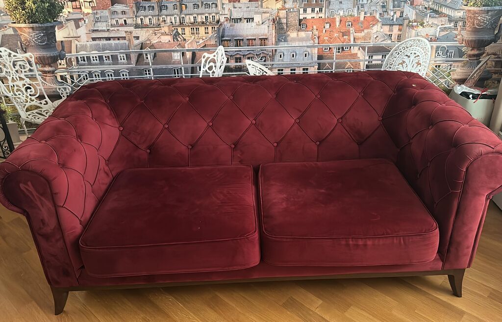 Türk istehsali divan. 300azn.ideal veziyetde unvan azadlıq — Mebel, Bakı