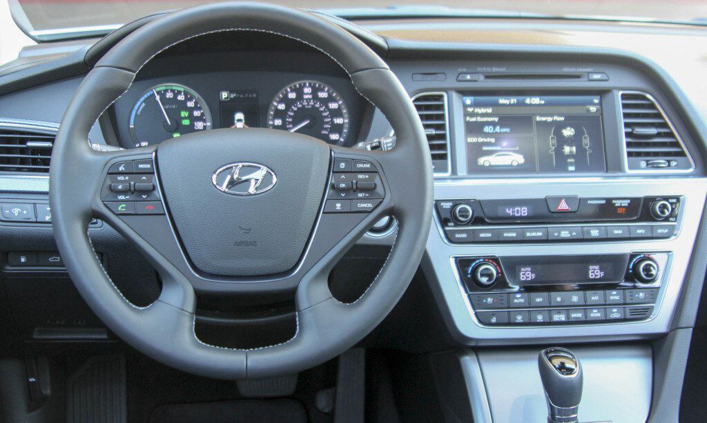 Hyundai Sonata, 2.0 L, 9.8 kWh, 2016 il, 182 955 km — Avtomobillər, Bakı (8)