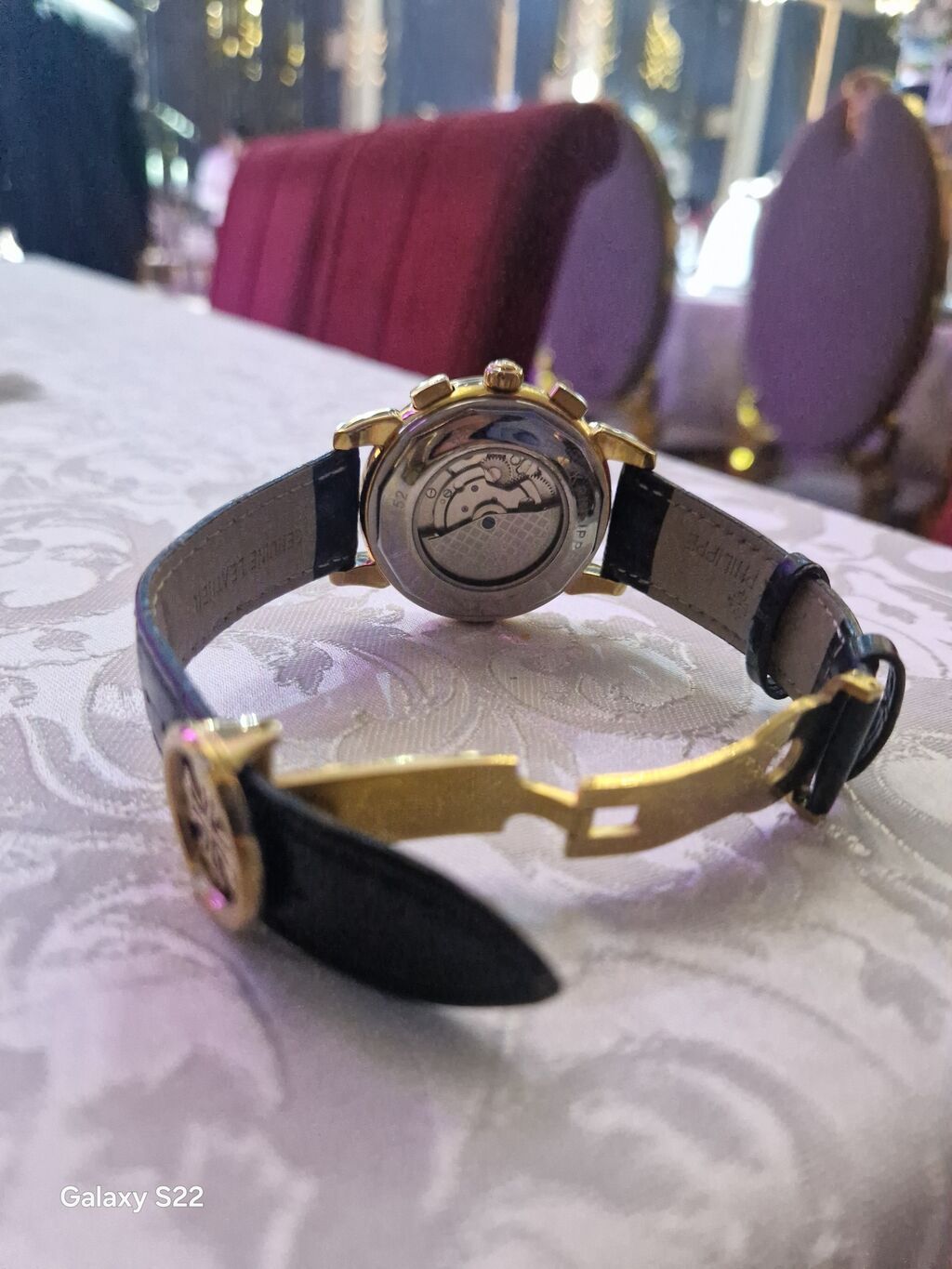 Yeni, Qol saatı, Patek Phillipe, rəng - Qızılı — Qol saatları, Masazır (3)