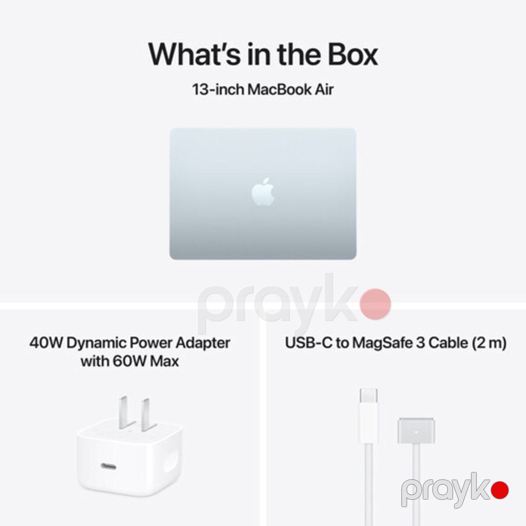 Noutbuk Apple 13" MacBook Air (M5, Sky Blue) — Noutbuklar, Bakı (7)