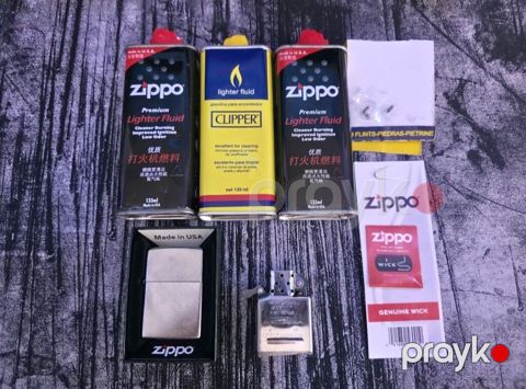 Zippo komplekti – orijinal alətlər və aksesuarlar Məhsul tərkibi — Bakı