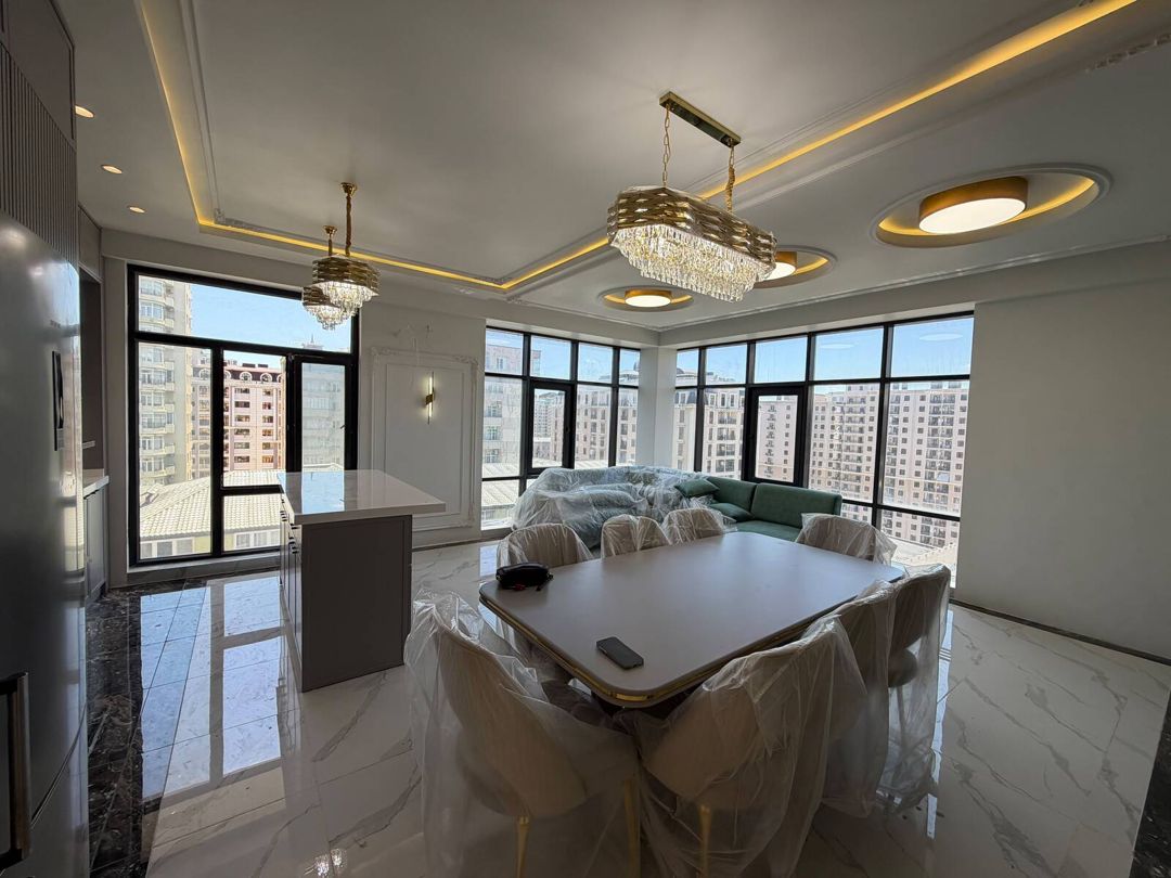 İcarəyə verilir 4 otaqlı yeni tikili 125 m² — Mənzil, Bakı (6)