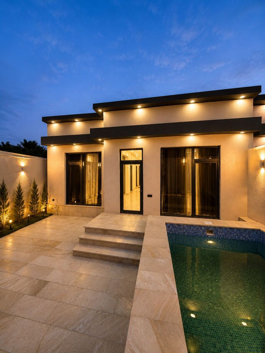 Satılır 4 otaqlı həyət evi/bağ evi 90 m² — Ev, villa, Bakı (2)