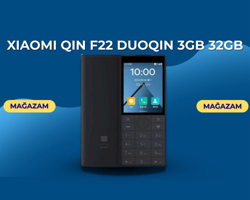 Xiaomi QIN F22 Duoqin 3GB 32GB — Smartfonlar, Bakı