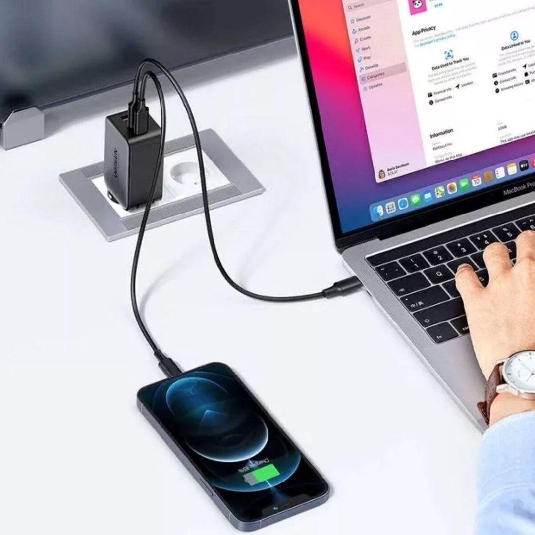 Ugreen adapter Gan 65W — Smartfonlar, Bakı (3)