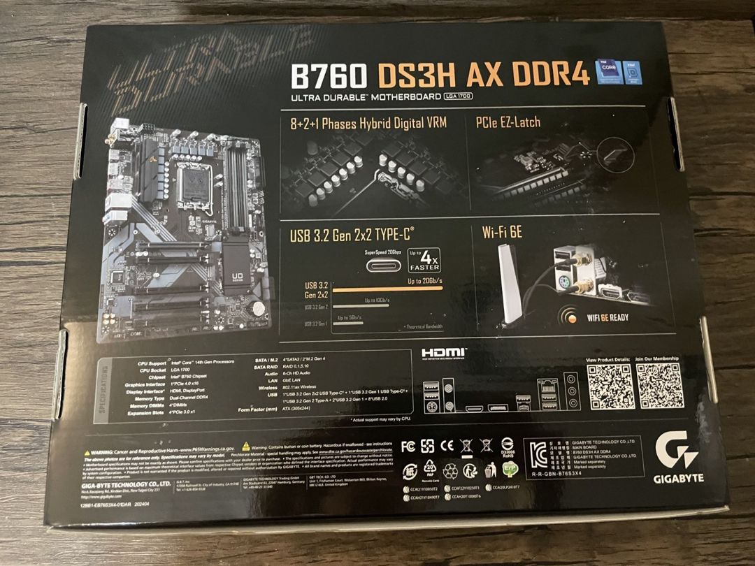 i7-14700K, B760, 128GB RAM — Kompüterlər və noutbuklar, Bakı (2)