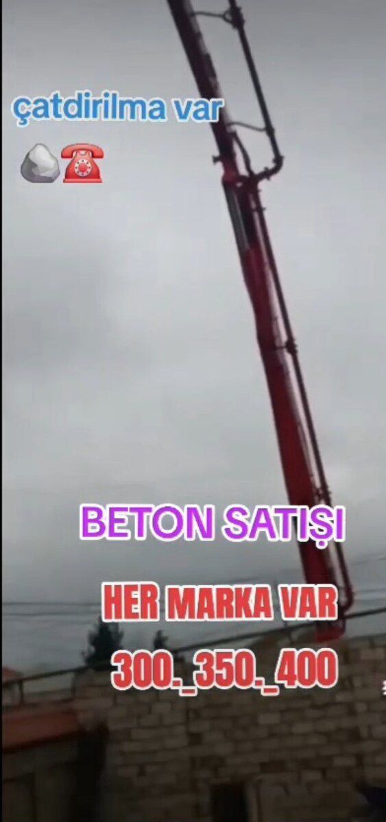Beton sifarişi — Təmir və inşaat, Bakı (5)