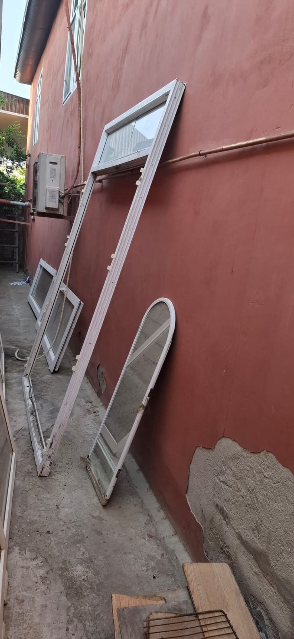 Plastik (PVC) pəncərə və qapı çərçivələri – komplekt şüşəli — Pəncərələr, qapılar, balkonlar, Sabirabad (2)