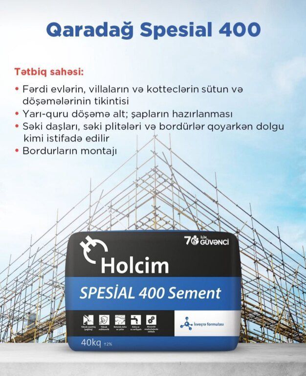 "Holcim" sement — Təmir və inşaat, Bakı (4)