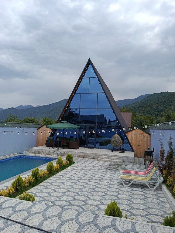İcarəyə verilir 3 otaqlı həyət evi/bağ evi 200 m² — Ev, villa, Qəbələ (12)