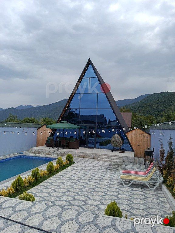 İcarəyə verilir 3 otaqlı həyət evi/bağ evi 200 m² — Ev, villa, Qəbələ (12)