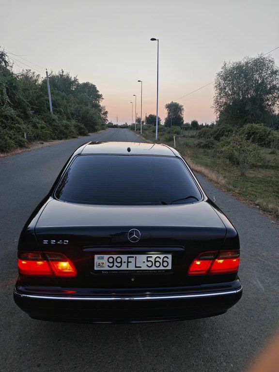 Mercedes E 240, 2.4 L, 2000 il, 234 000 km — Avtomobillər, Ağdaş (5)