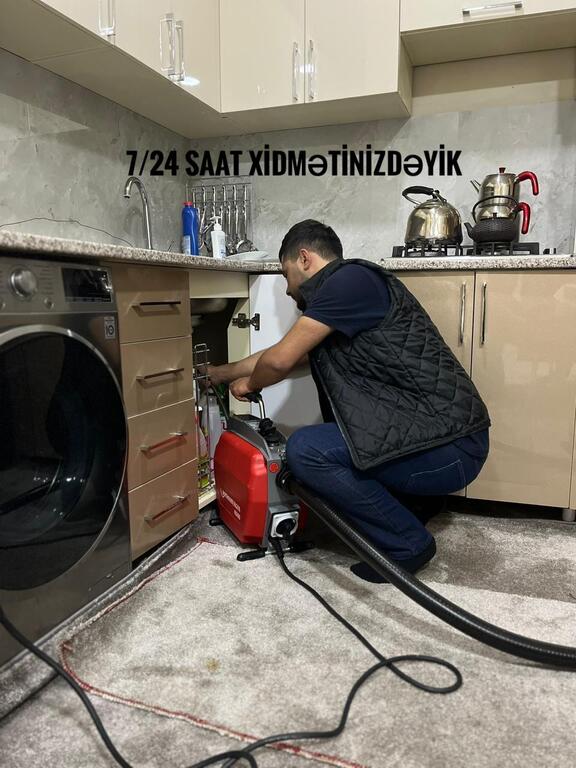 Kanalizasiya açma xidməti — Təmir və inşaat, Bakı