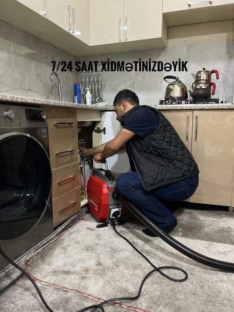 Kanalizasiya açma xidməti — Bakı