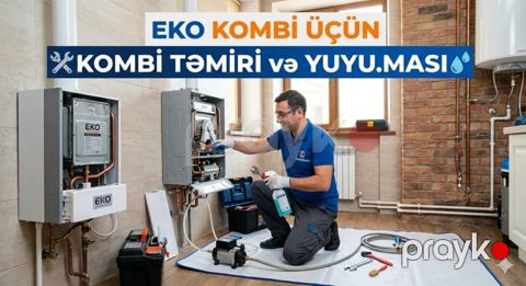 Kombi təmiri və yuyulması — Bakı