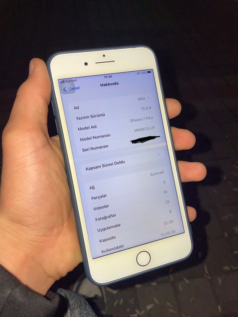Apple iPhone 7 Plus Gold 32GB — Smartfonlar, Sumqayıt (3)