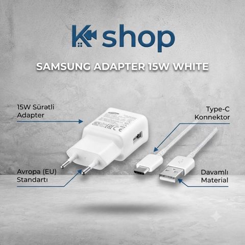 Adapter 15 Vt, Yeni — Bakı