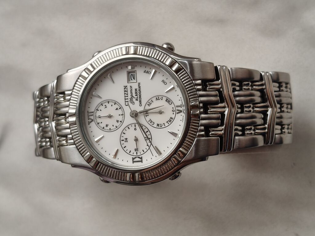 Barter Yoxdur Citizen quartz alarm chronograph saati, esl yapon — Qol saatları, Qusar (10)
