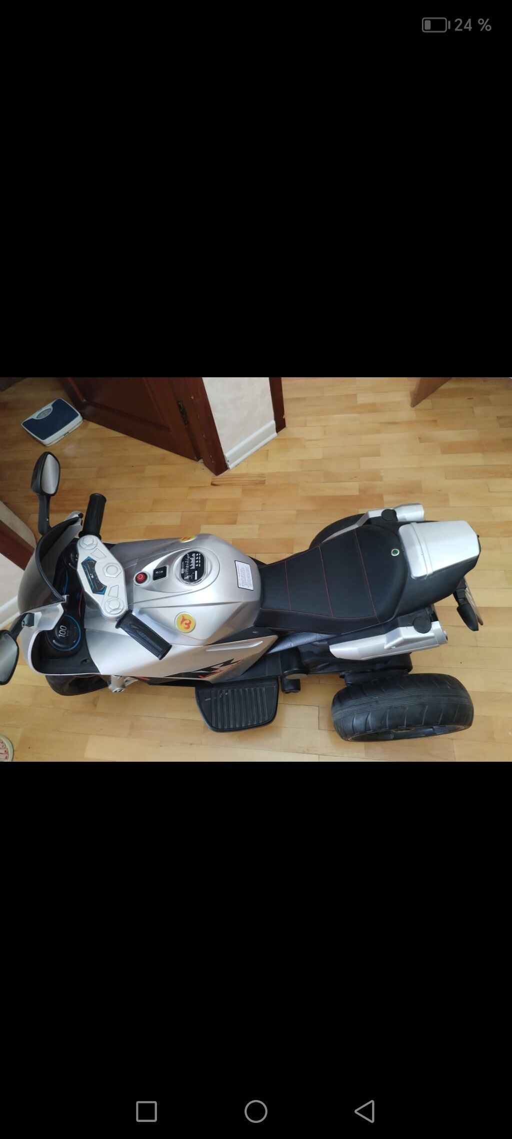 Uşaq üçün elektrikli üçtəkərli motosiklet.yenidir.5 defe surulub.ev — Oyuncaqlar, Bakı (3)