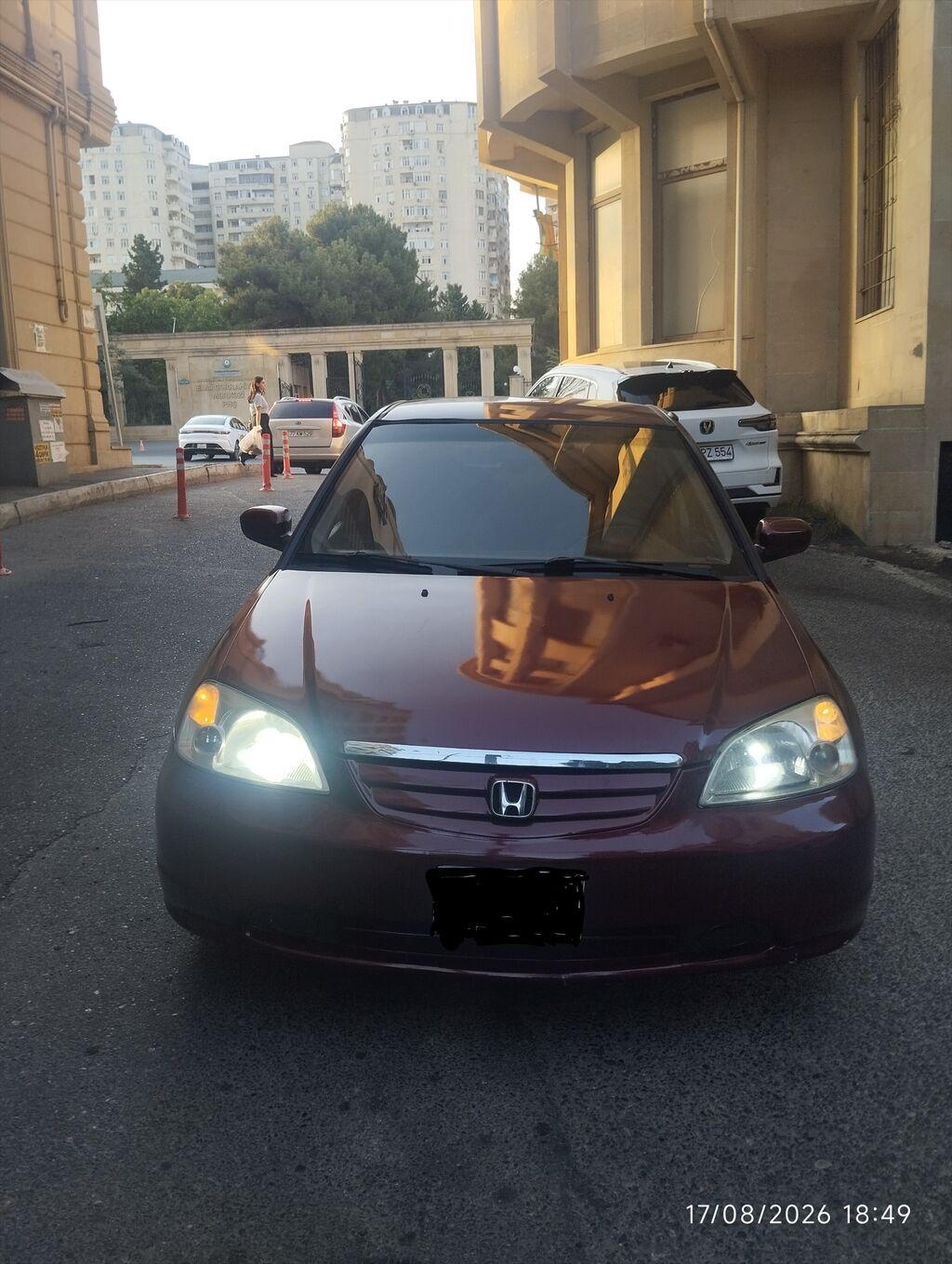 Honda Civic: 1.6 l 2003 il Sedan — Avtomobillər, Bakı (4)