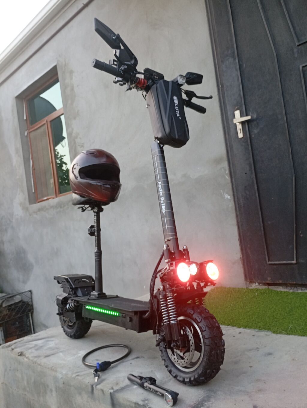 FasTer skuter Rs7 Elektrik skuter – off-road tipli, güclü — Skuterlər, Digah (2)