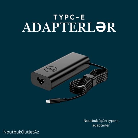 Noutbuk Typc-e adapterləri — Bakı