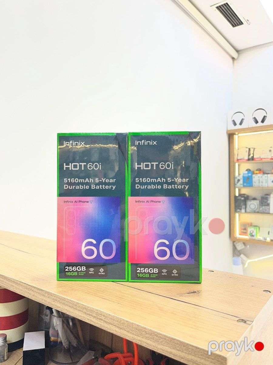 Infinix Hot 60i Shadow Blue 256GB/8GB — Smartfonlar, Bakı (2)