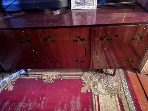 Skaf Sandik tv set Retro taxtalı bufet/TV tumbası - Material: laklı — Mehdiabad