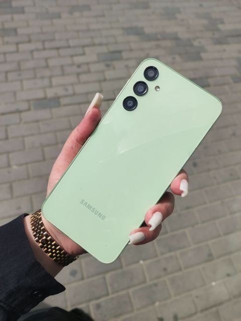 Samsung Galaxy A24 4G, 128 GB, rəng - Yaşıl, Sensor — Bakı