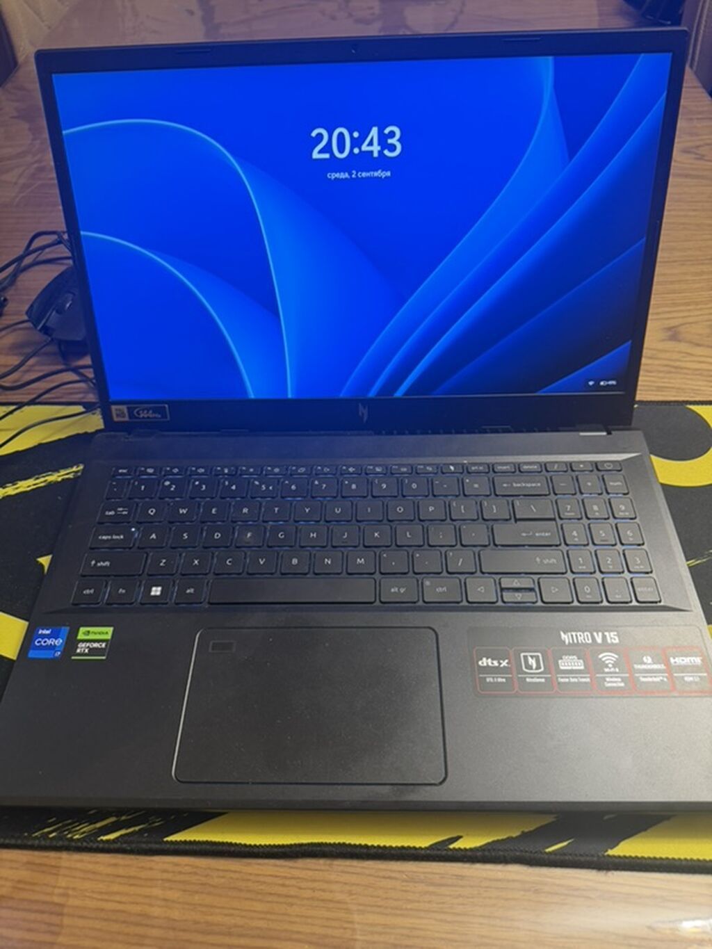 Acer Nitro V 15 oyun noutbuku RTX 3050 İ7 13th - Prosessor: Intel Core — Acer, Bakı (3)