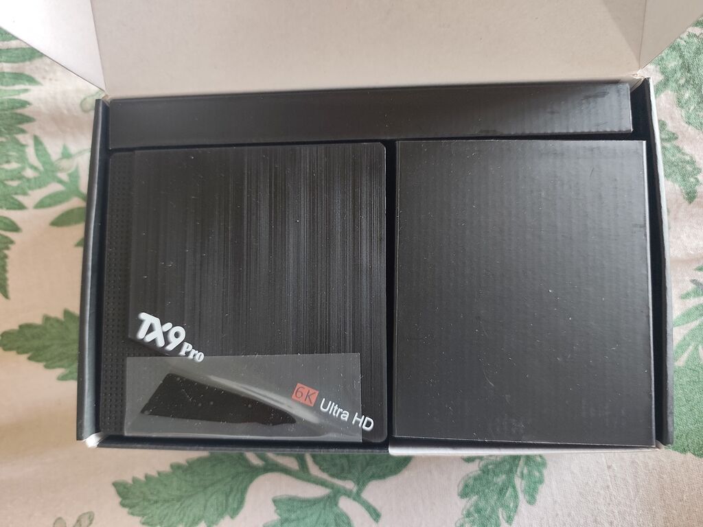 TX9 Pro 6K Ultra HD Android TV Box Ekran: 6K Ultra HD çıxış dəstəyi — TV qabları və media pleyer, Astara (2)