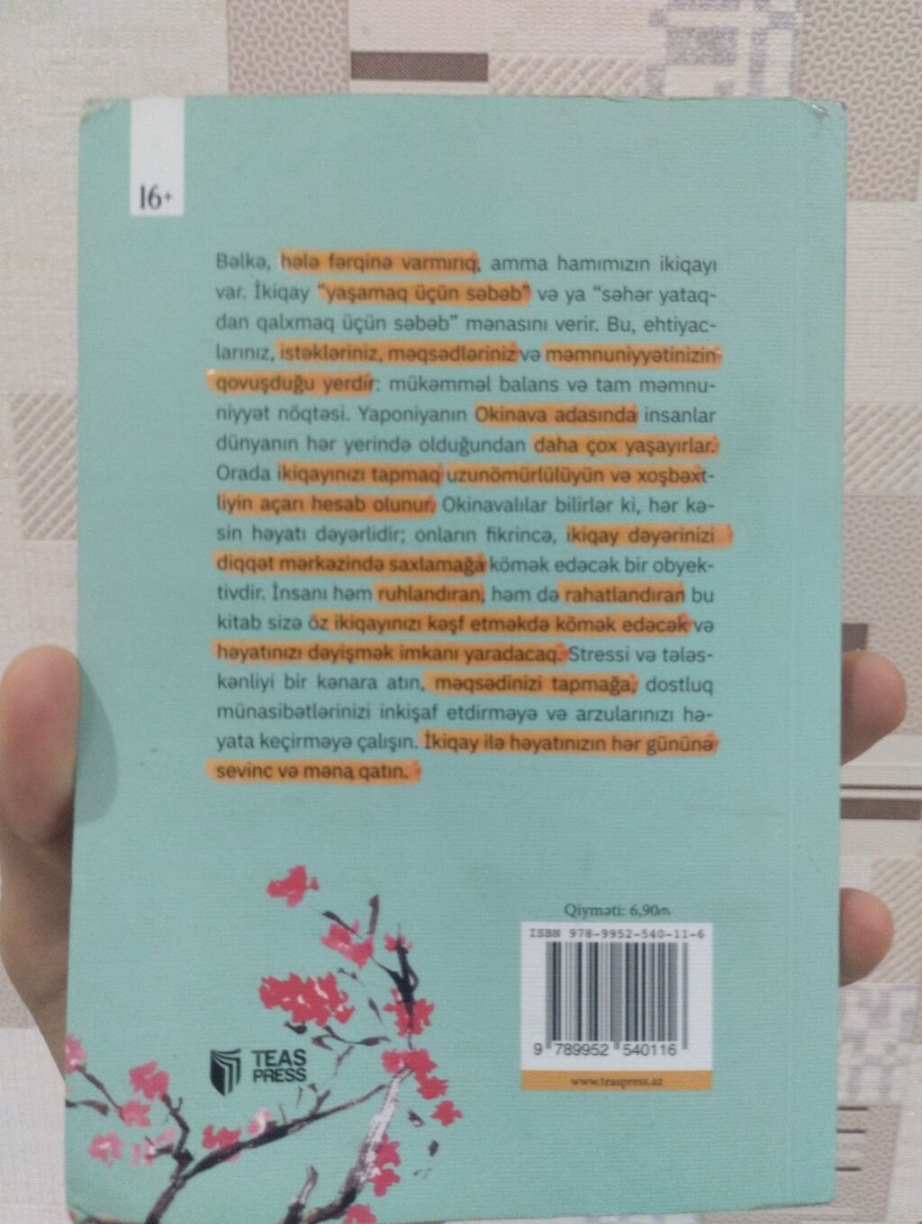 Məhsul: Kitab – “İkigai: Stressiz həyatın resepti” Müəlliflər: Hektor — Digər, Masazır (2)