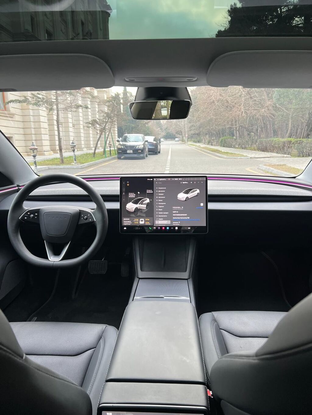 Tesla Model 3 Long Range 600 Km Avtomobil ideal vəziyyətdədir. Probeq — Avtomobillər, Göytəpə (5)