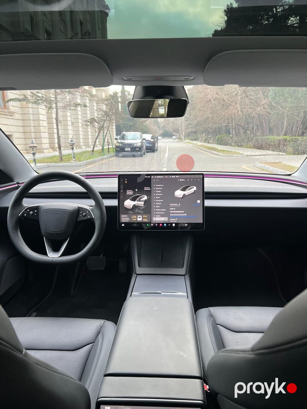 Tesla Model 3 Long Range 600 Km Avtomobil ideal vəziyyətdədir. Probeq — Avtomobillər, Göytəpə (5)