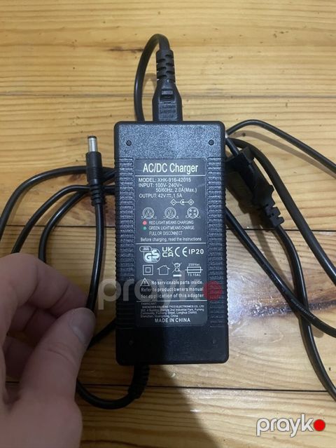 Ac/dc adapter/şarj cihazı Model: XHK-916-42015 Giriş (Input) — Bakı