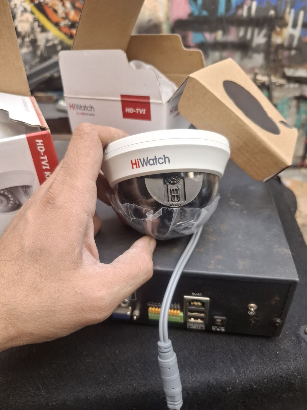 Müşahidə sistemi dəsti Hamisi biryerde 2 kamera geca rejimli ve dvr — Surveillance sistemləri, Bakı (2)