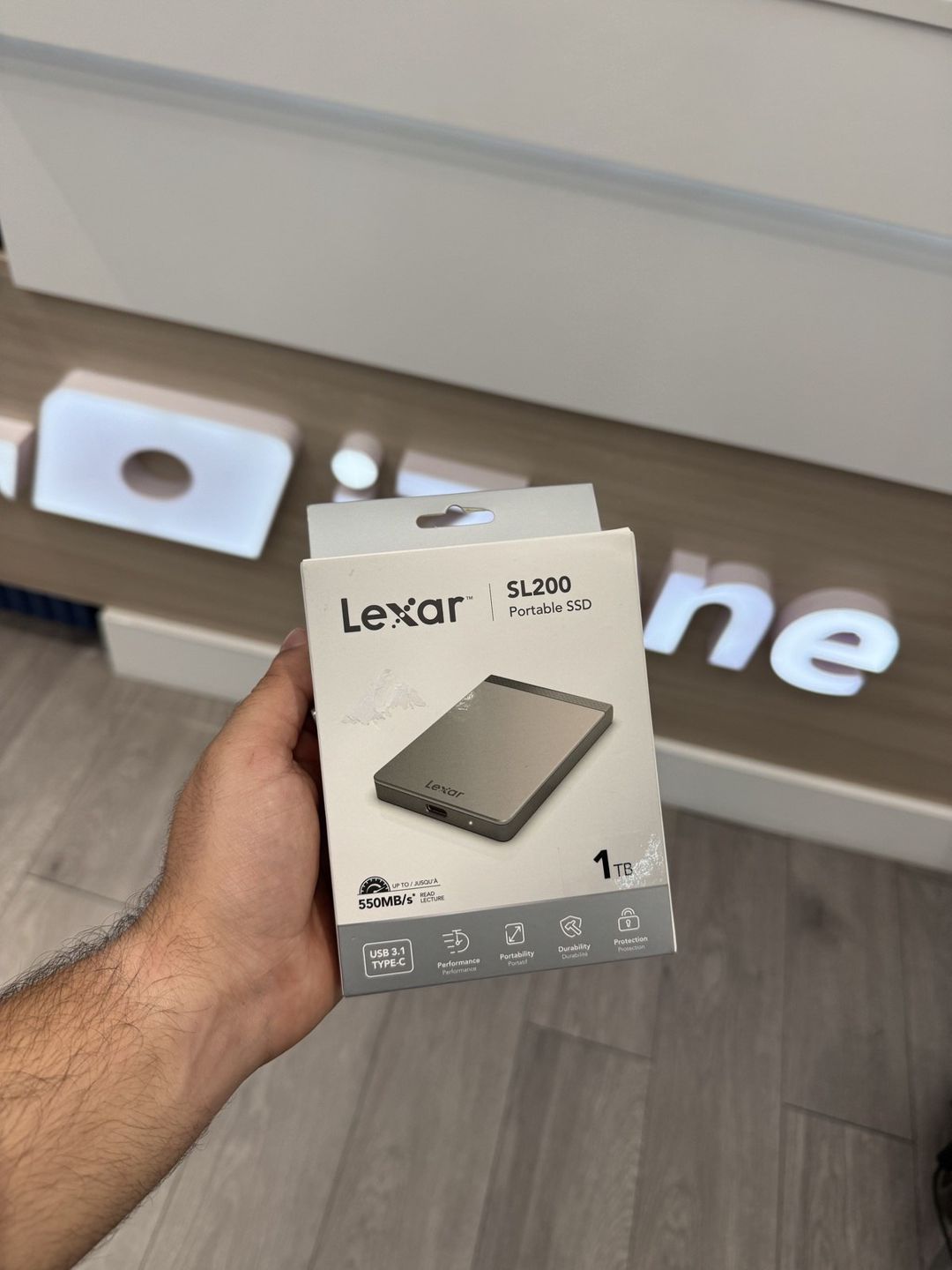 External SSD Lexar SL200 1TB Portable External SSD — Kompüterlər və noutbuklar, Bakı (2)