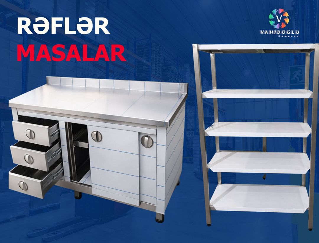 Rəflər və çalışma masaları — Biznes və avadanlıq, Bakı