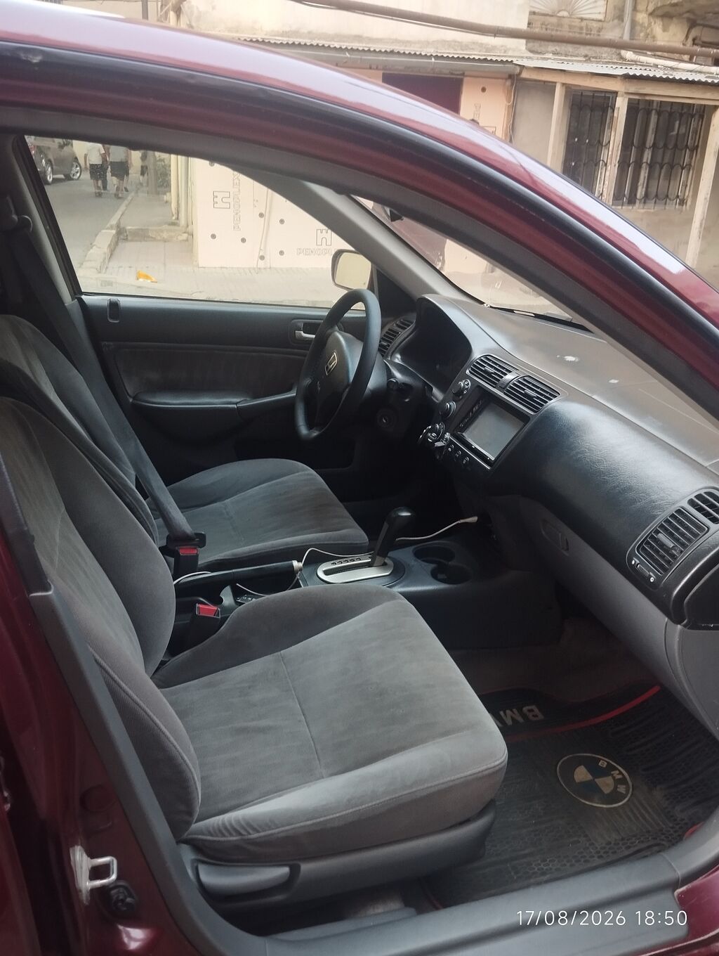 Honda Civic: 1.6 l 2003 il Sedan — Avtomobillər, Bakı (8)