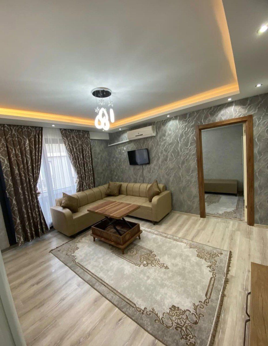 2-otaqlı yeni tikili kirayə verilir, İnşaatçılar m., 70 m² — Mənzil, Bakı