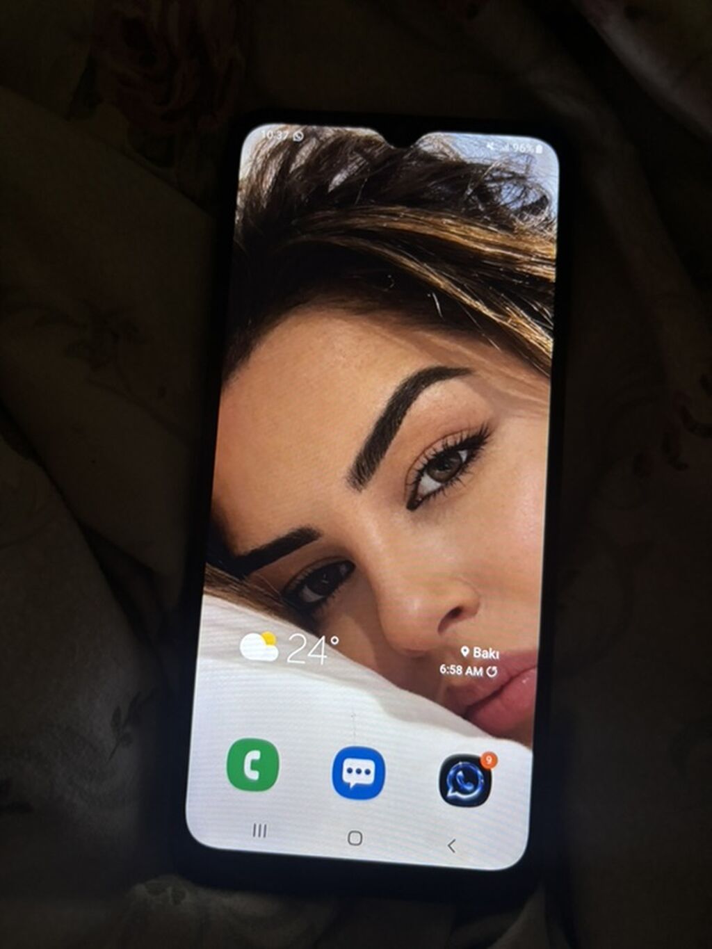 Samsung Galaxy A12, 32 GB, rəng - Qara, Barmaq izi — Samsung, Digah (5)