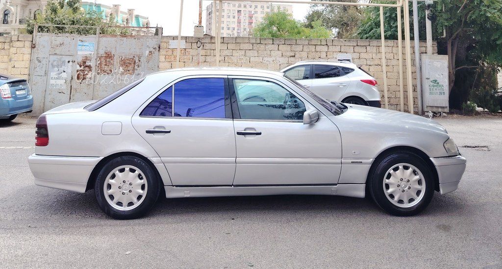 Mercedes C 200, 2.0 L, 1998 il, 338 263 km — Avtomobillər, Bakı (6)