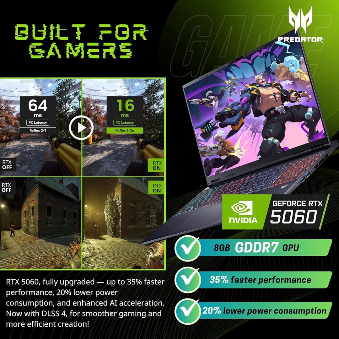 Acer Predator Helios Neo 16S AI Gaming Laptop — Noutbuklar, Bakı (4)