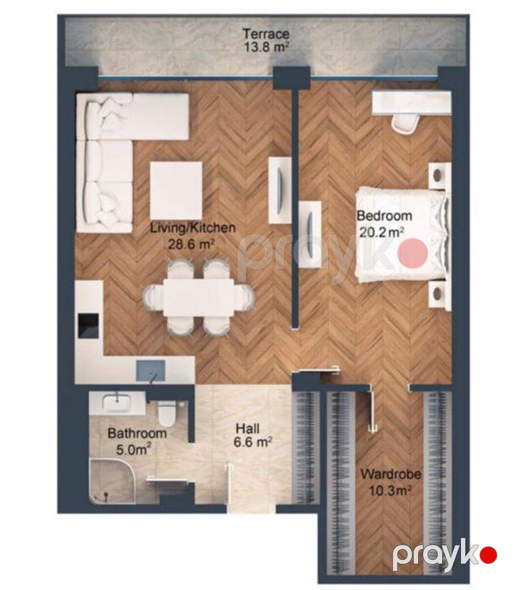 Satılır 2 otaqlı yeni tikili 97.8 m² — Mənzil, Bakı (4)