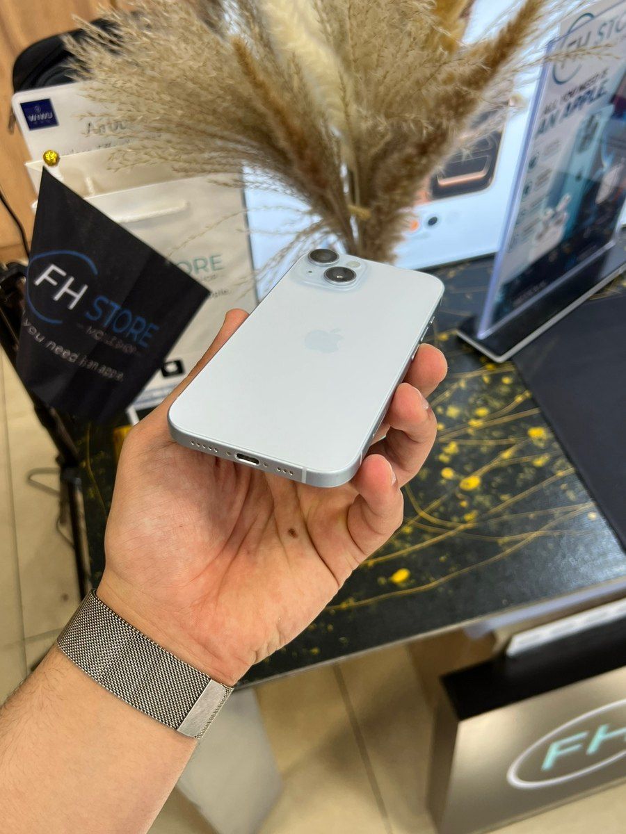 Apple iPhone 15 Blue 128GB/6GB — Smartfonlar, Bakı (5)