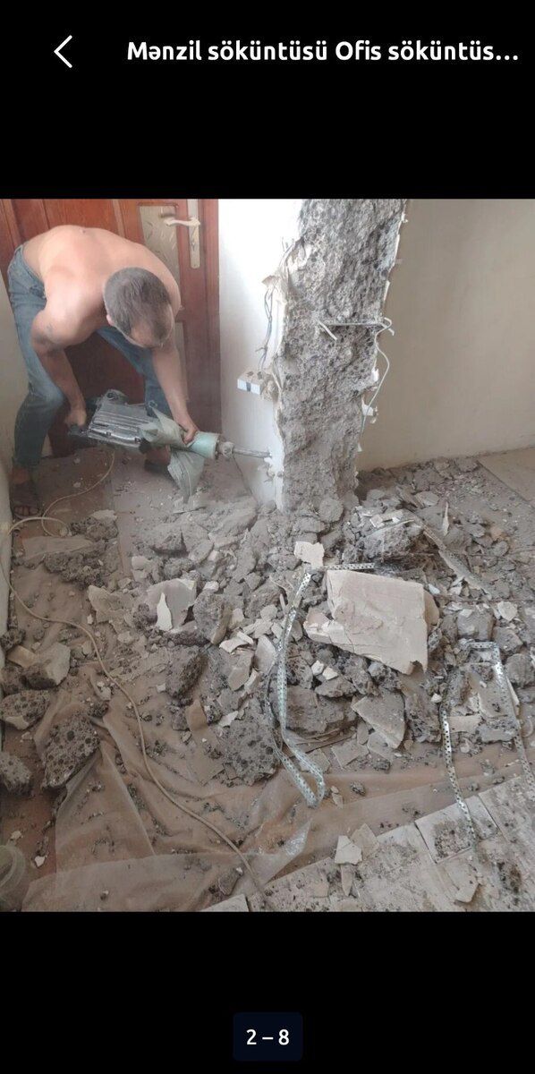 Söküntü işləri — Təmir və inşaat, Bakı (2)