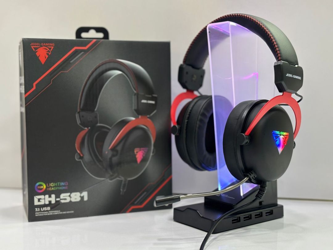Qulaqlıq "Jedel GH581 USB 7.1 Surround RGB Gaming Headset" — Elektronika, Bakı (2)