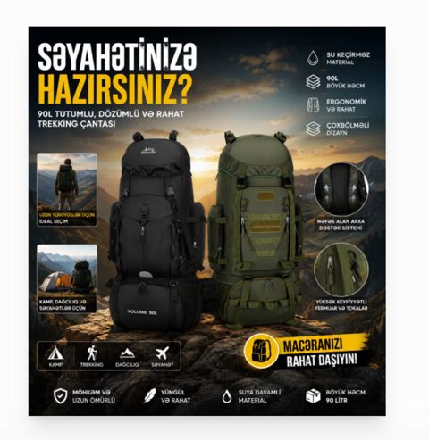 Kempinq çantası